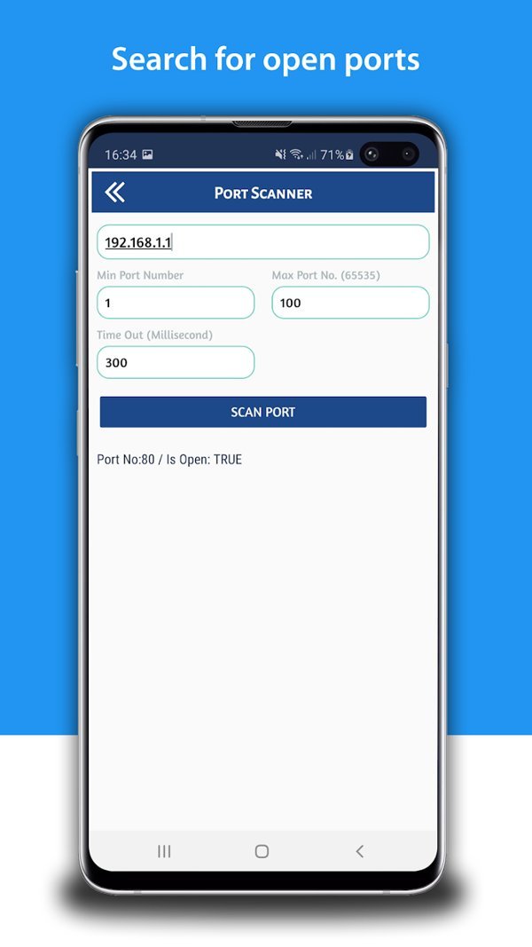 Port scanner